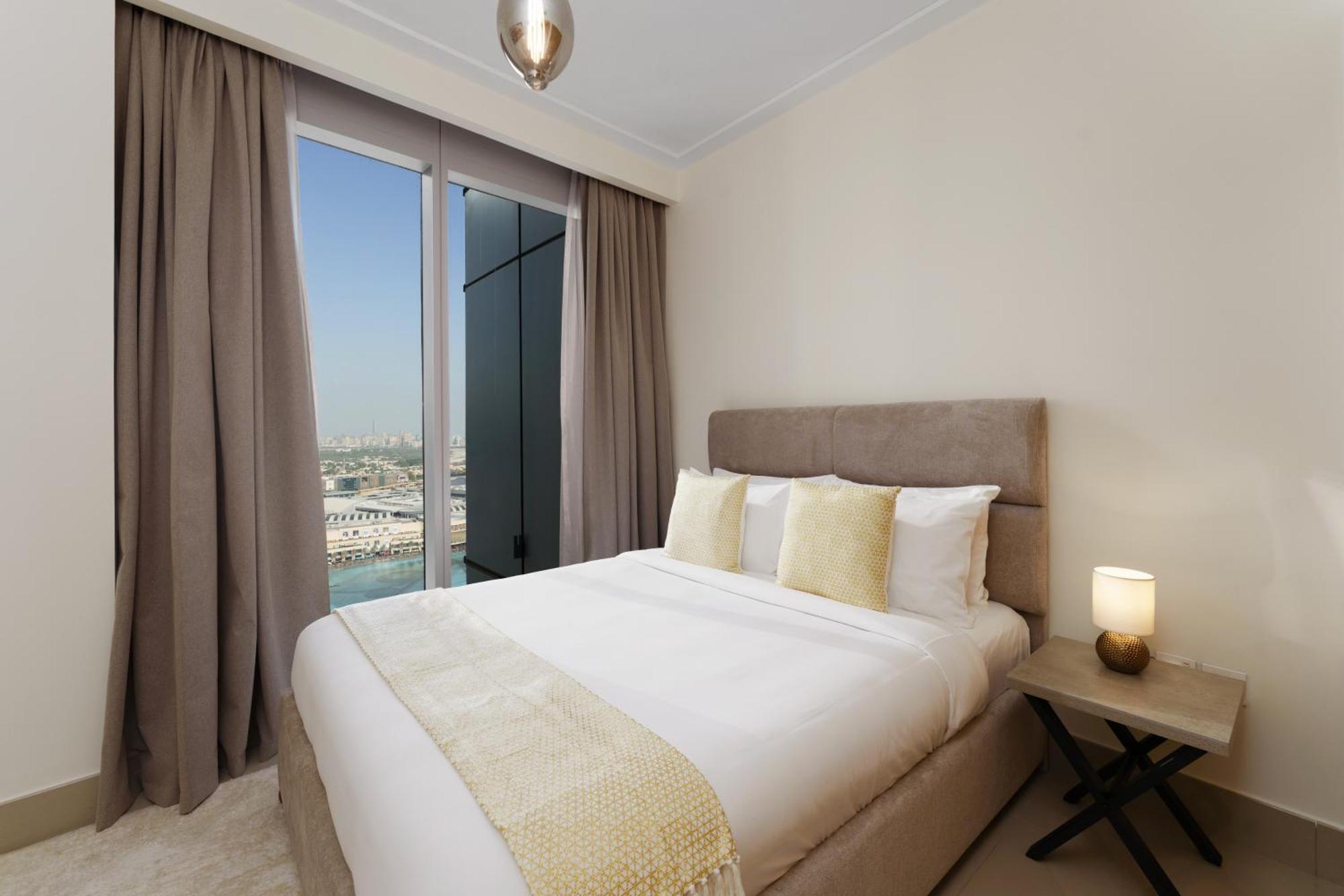 Maison Privee - Ultimate Living With Front-Row Views Of Burj Khalifa & Dubai Fountains Kültér fotó