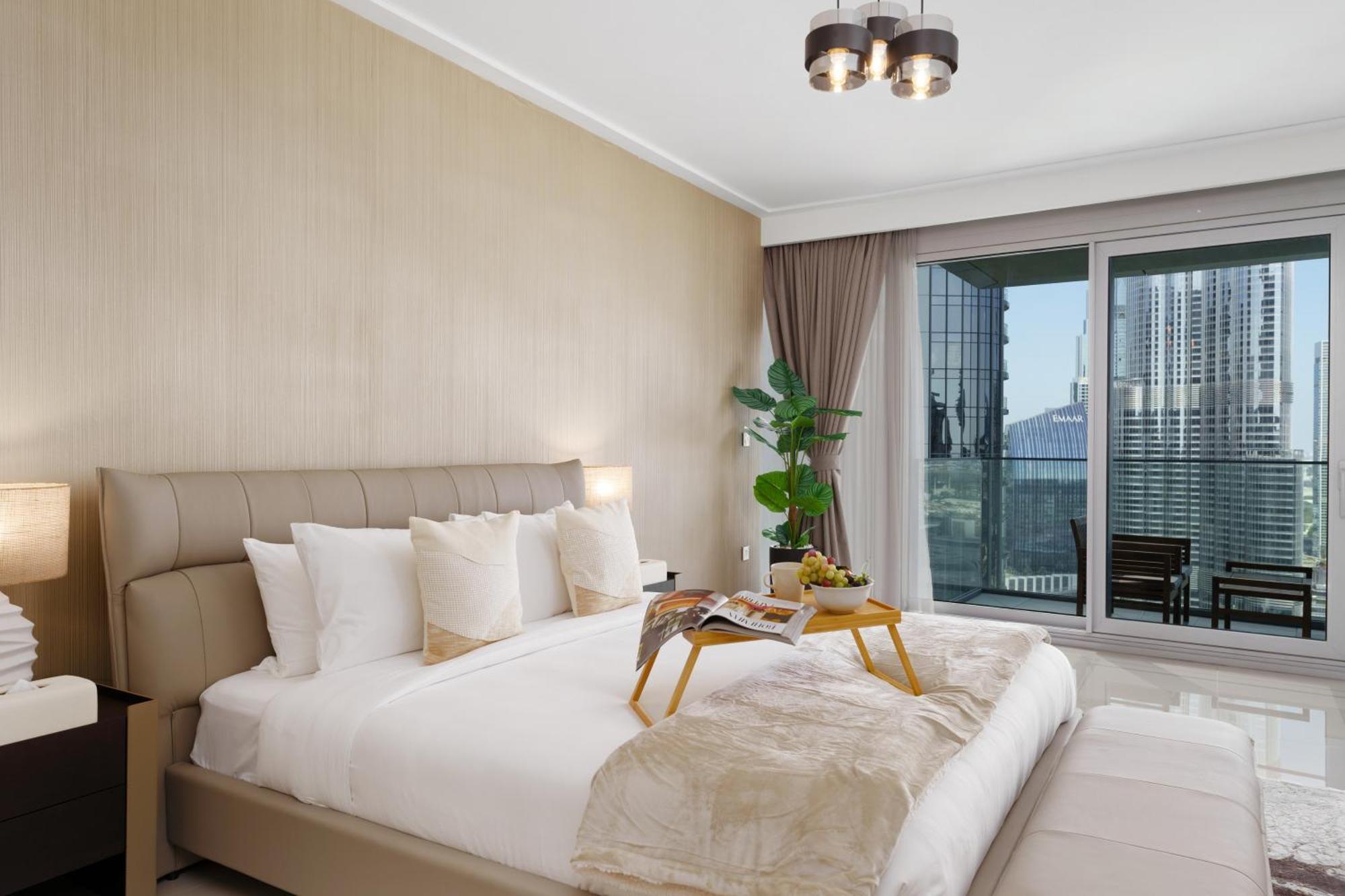 Maison Privee - Ultimate Living With Front-Row Views Of Burj Khalifa & Dubai Fountains Kültér fotó