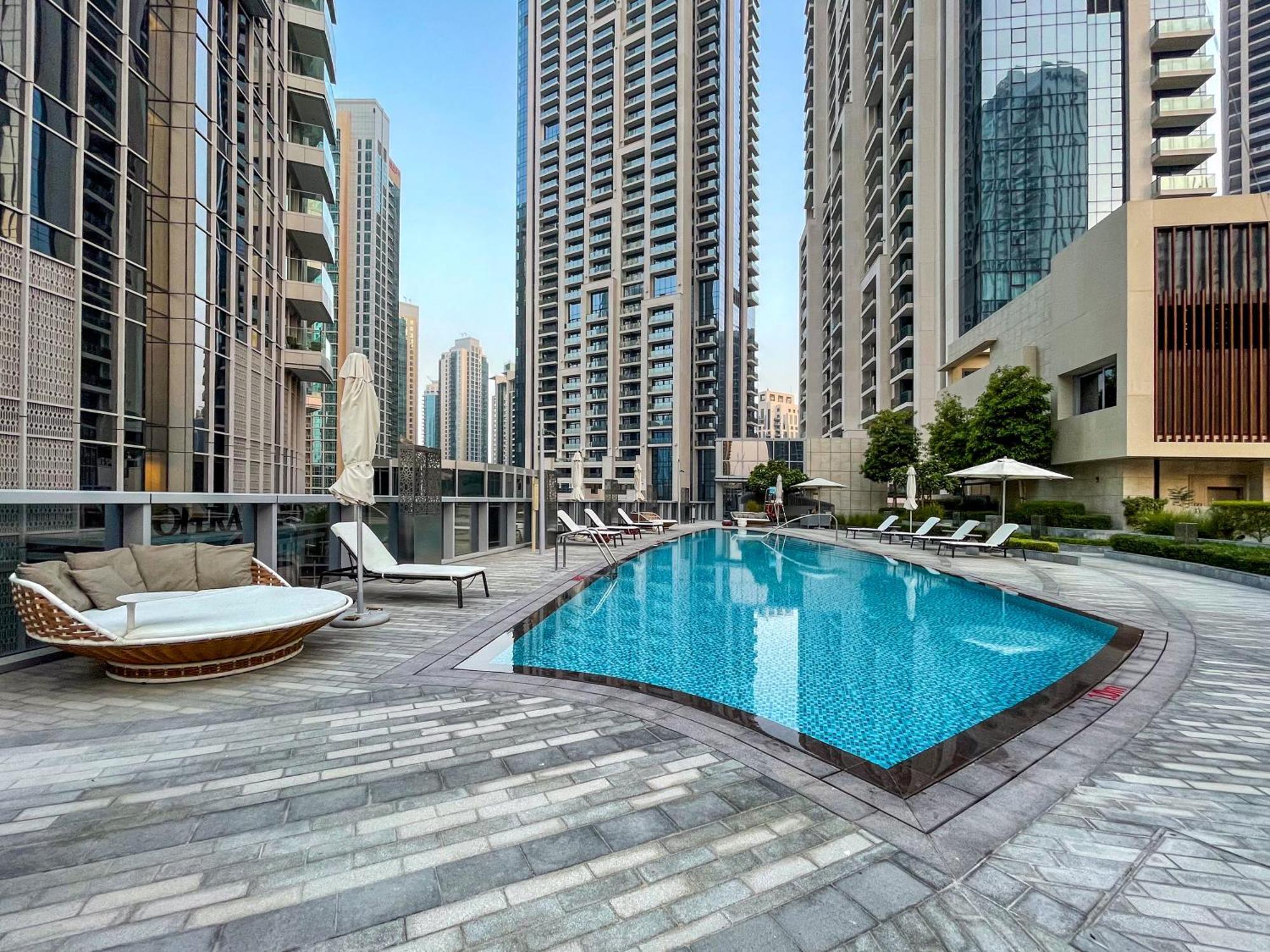 Maison Privee - Ultimate Living With Front-Row Views Of Burj Khalifa & Dubai Fountains Kültér fotó